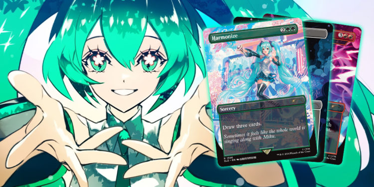 Hatsune Miku akan ditambahkan dalam drop set baru Secret Lair untuk Magic: The Gathering di sepanjang 2024 ini