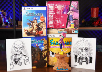 Menyambut rilisnya SAND LAND, pihak Bandai Namco berbaik hati mengirimkan markas kami versi Collector’s Edition.