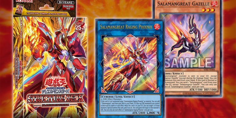 Konami mengumumkan produk baru “Yu-Gi-Oh! OCG Duel Monsters Structure Deck Salamangreat Sanctum” yang sudah resmi dirilis.