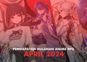 Ranking pendapatan game mobile RPG terpopuler sepanjang April 2024 berhasil dikuasai oleh Genshin Impact dan Honkai Star Rail.