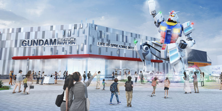 Pengadaan GUNDAM NEXT FUTURE PAVILION di tahun depan juga akan diramaikan dengan pameran patung raksasa RX-78F00 Gundam