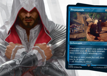 Preview Kartu ‘Propaganda’ dari Set Kolaborasi Magic: The Gathering x Assassin’s Creed