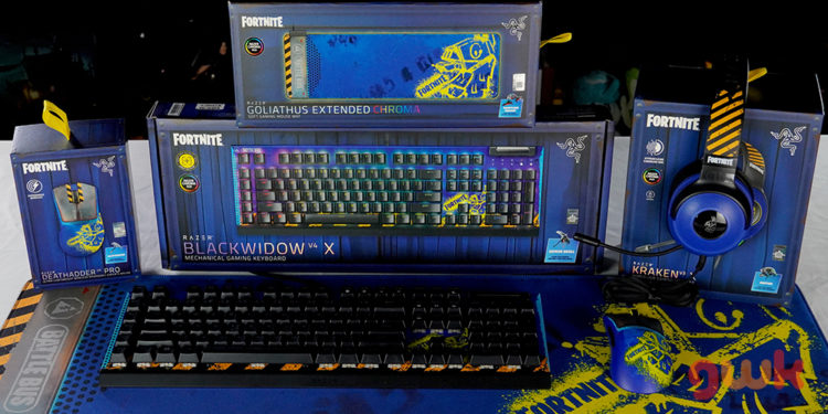 Razer telah mengumumkan dan memasarkan koleksi produk eksklusif dari kolaborasi spesialnya dengan Fortnite