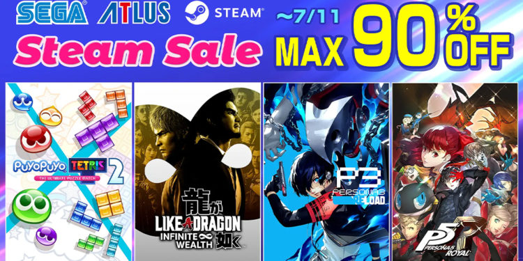 SEGA ikut membuka masa diskon spesial bersamaan dengan Steam Summer Sale hingga 12 Juli nanti