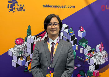 Kami mendapatkan kesempatan melakukan wawancara dengan sang desainer - Satoshi Nakamura pada ajang TableCon Quest 2024.