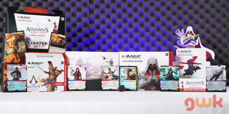 Simak unboxing terbaru kami untuk bundle media kit terbaru Magic: The Gathering x Assassin's Creed