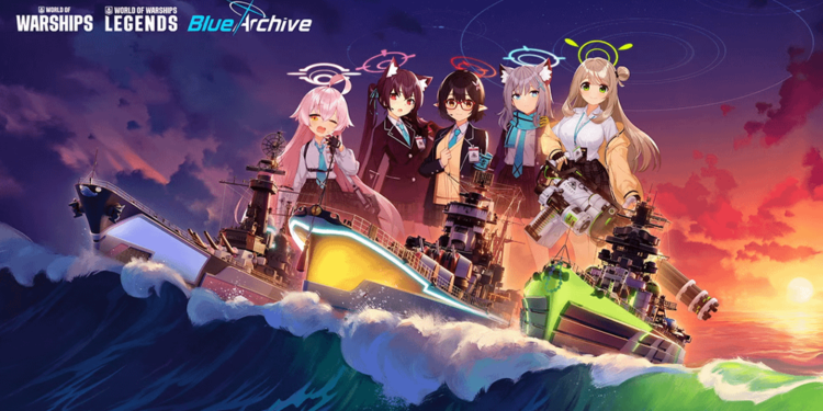 Kolaborasi menarik selanjutnya untuk World of Warships sudah dipastikan akan menggaet game mobile RPG populer Blue Archive