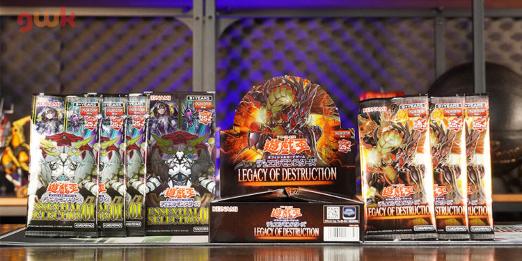 Inilah unboxing lebih dalam untuk Yu-Gi-Oh OCG Duel Monsters “LEGACY OF DESTRUCTION” & “Essential Selection 01.