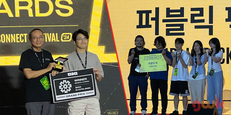 Sebagai sesi penutup untuk Busan Indie Connect Festival 2024 di Korea Selatan, ada acara penghargaan untuk developer dengan karya terbaik.