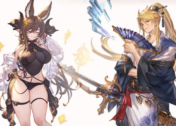 Galleon versi Summer dan Aglovale versi Yukata akan hadir di penawaran Flash Gala terbaru Granblue Fantasy di bulan ini