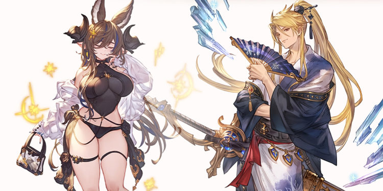 Galleon versi Summer dan Aglovale versi Yukata akan hadir di penawaran Flash Gala terbaru Granblue Fantasy di bulan ini