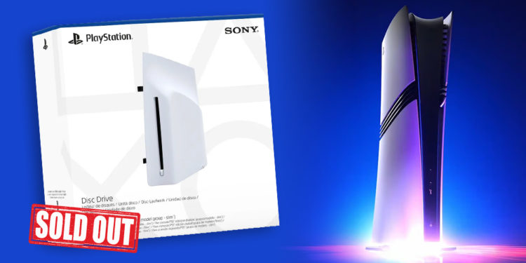 Penjualan PS5 Disc Drive mengalami peningkatan drastis di beberapa retailer besar tidak lama setelah diumumkannya PS5 Pro