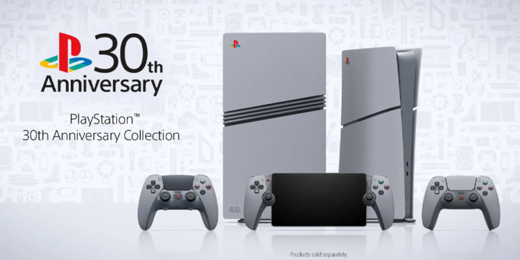 Sony Interactive Entertainment mengumumkan PlayStation 30th Anniversary Collection, menampilkan konsol PlayStation 5 edisi terbatas.