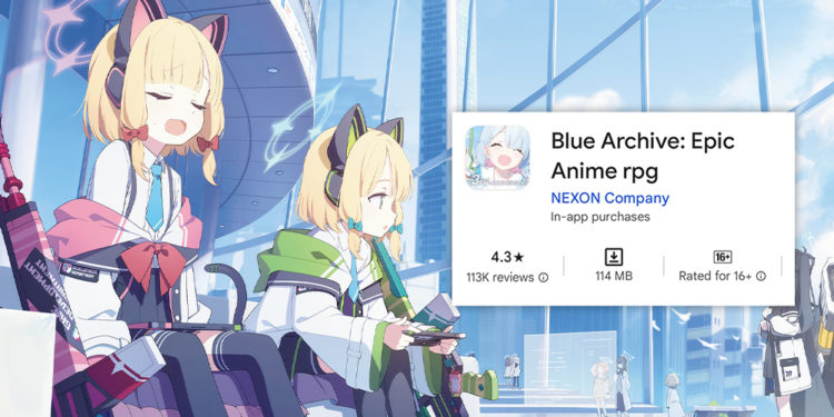 Nexon menerapkan update judul baru untuk Blue Archive versi global yang sontak mendapat banyak sindiran dari fans