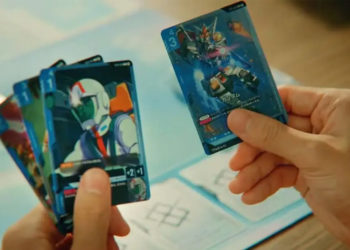 Gundam kini resmi masuk ke dalam TCG. Dalam sesi Presentasi Bandai Card Games Next Plan Presentation, mereka mengumumkan Gundam Card Game.
