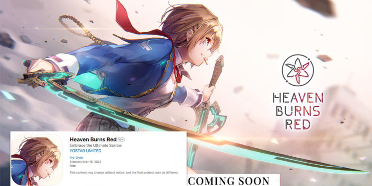Kabar baik buat kalian yang udah nunggu-nunggu, Heaven Burns Red global buka pra-registrasi di Google Play dan App Store.