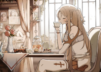 Bandai Namco ikut melepas video musik LoFi berdurasi satu jam lebih untuk mempromosikan SWORD ART ONLINE Fractured Daydream