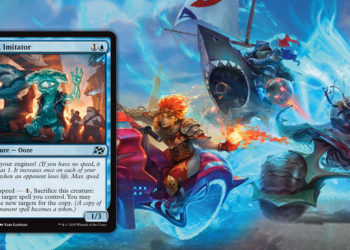 Ada kartu baru yang menarik perhatian di set Aetherdrift. Kali ini, kita bahas Slick Imitator, sebuah makhluk yang unik.