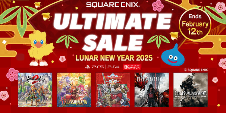 Square Enix membuka masa diskon spesial untuk perayaan Imlek 2025 yang sudah mencakup banyak sekali game-game andalannya