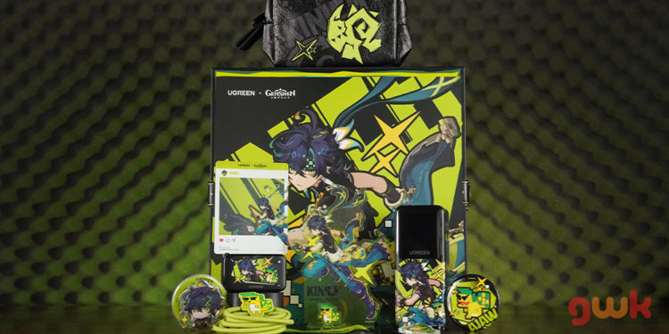 Simak unboxing kami untuk UGREEN × Genshin Impact Kinich Collectible Gift Box yang berisi perangkat pengisian daya dan merchandise eksklusif