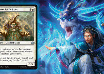 Preview terbaru kami untuk dua kartu Loxodon Battle Priest yang punya kapabilitas potensial dari set Tarkir: Dragonstorm