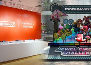 Bagi yang berkunjung ke Singapura sekarang adalah waktu yang tepat untuk mampir ke pembukaan Nintendo Pop-Up Store serta instalasi terbaru