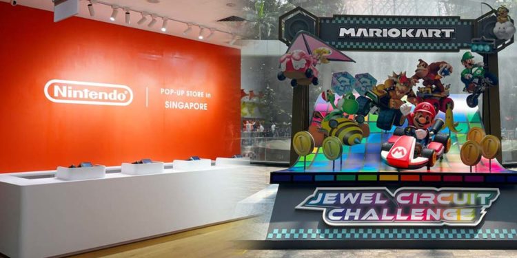 Bagi yang berkunjung ke Singapura sekarang adalah waktu yang tepat untuk mampir ke pembukaan Nintendo Pop-Up Store serta instalasi terbaru