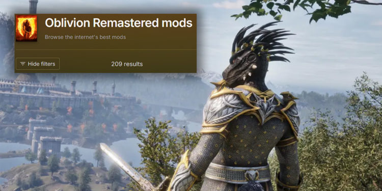 Dan sekarang, jumlah itu udah tembus 200 mod di Nexus Mods—padahal ini baru hari pertama perilisan The Elder Scrolls IV Oblivion Remastered.
