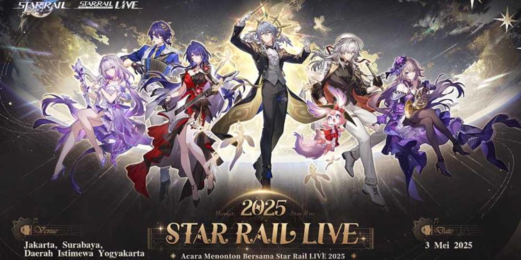 Penayangan konser Star Rail LIVE 2025 juga akan diadakan di CGV Indonesia untuk wilayah Jakarta, Surabaya, dan Yogyakarta pada 17 April nanti
