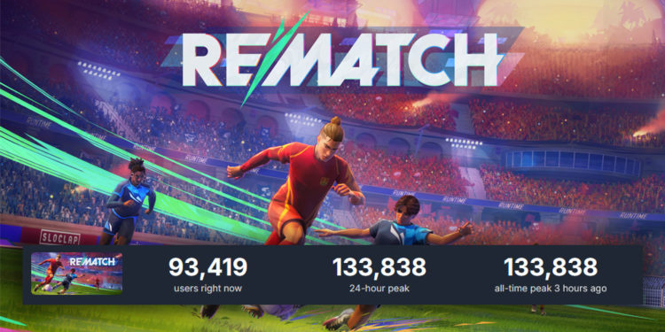 Rematch, game bola terbaru dari developer Sifu, Sloclap, langsung melejit di Steam begitu beta-nya dibuka.