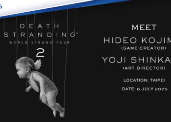 Kalian bisa ketemu langsung sama Hideo Kojima, plus sutradara seni keren Yoji Shinkawa di acara Death Stranding World Strand Tour 2.