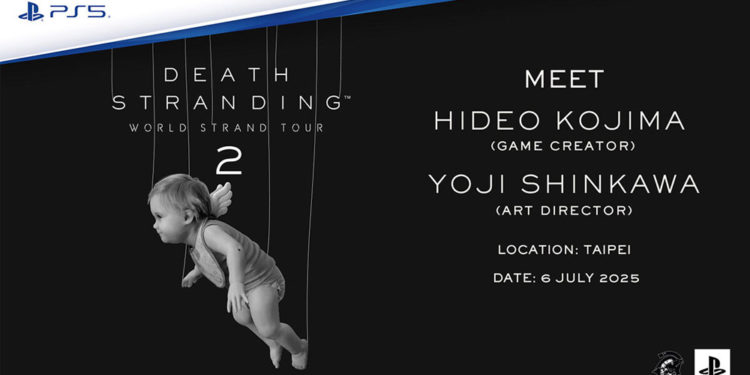 Kalian bisa ketemu langsung sama Hideo Kojima, plus sutradara seni keren Yoji Shinkawa di acara Death Stranding World Strand Tour 2.