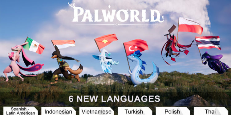 Pocketpair selaku developer bakal menambahkan enam bahasa baru, termasuk juga Bahasa Indonesia di Palworld.