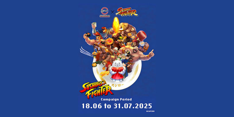 SUSHIRO Singapore bakal gelar kolaborasi perdana mereka dengan franchise legendaris Capcom, Street Fighter.