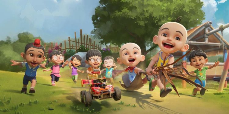 Upin & Ipin Universe akhirnya resmi dipamerkan secara penuh lengkap dengan pembagian detail mengenai premis utamanya