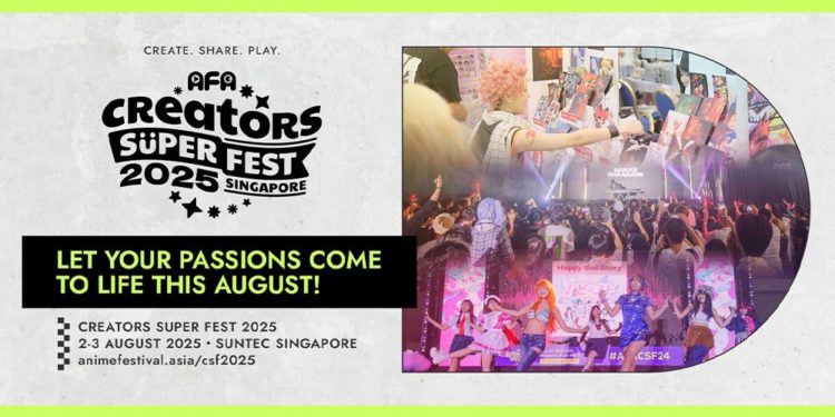 AFA Creators Super Fest 2025 Akan Kembali Diadakan di Singapura dengan Lineup Meriah!