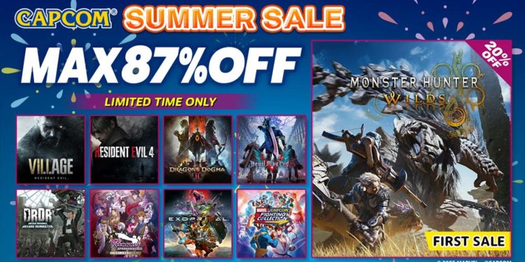 Capcom Summer Sale 2025 masih berlangsung sampai minggu depan yang berlimpah diskon menarik termasuk untuk Monster Hunter Wilds