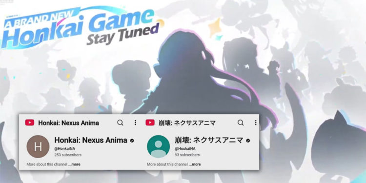 Salah satu petunjuk terkuat datang dari YouTube. HoYoverse diketahui sudah mendaftarkan channel resmi Honkai: Nexus Anima.