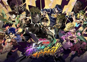 Gumi resmi mengumumkan JoJo’s Bizarre Adventure: Ora Ora Overdrive sebagai game adaptasi tactical RPG yang akan rilis di Jepang tahun ini