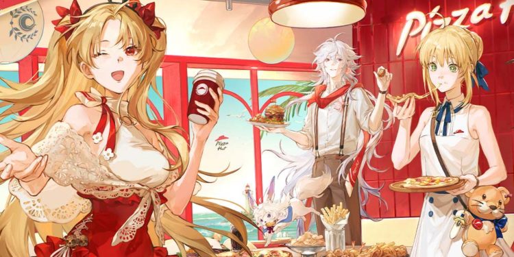 Fate/Grand Order ikut memeriahkan anniversary ke-9 gamenya di China lewat kolaborasi dengan Pizza Hut