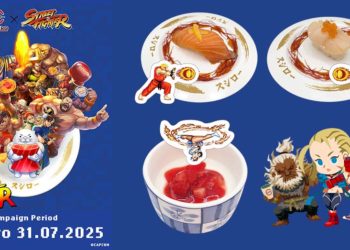 Kolaborasi spesial SUSHIRO Singapore x Street Fighter akan kembali berlanjut ke fase kedua yang membawa seleksi menu dan merchandise baru