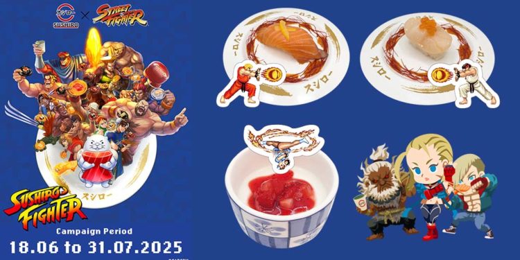 Kolaborasi spesial SUSHIRO Singapore x Street Fighter akan kembali berlanjut ke fase kedua yang membawa seleksi menu dan merchandise baru