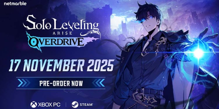 Netmarble menetapkan jadwal rilis Solo Leveling: ARISE OVERDRIVE serta pembukaan akses pre-ordernya yang memberi bonus spesial