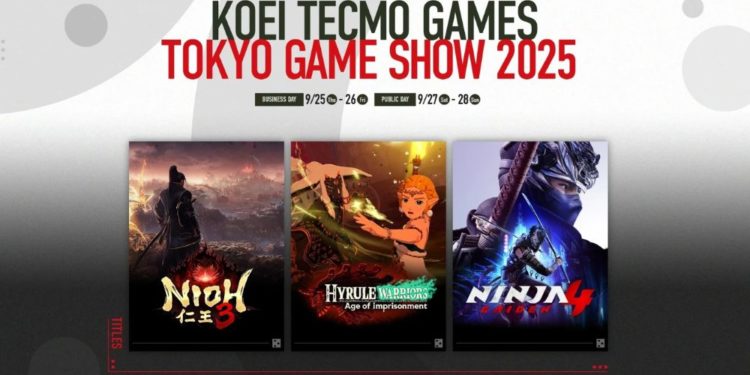 Koei Tecmo Bawa Tiga Game Besar ke Tokyo Game Show 2025