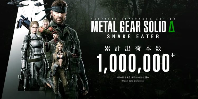 Metal Gear Solid Delta: Snake Eater Tembus 1 Juta Unit Penjualan Global