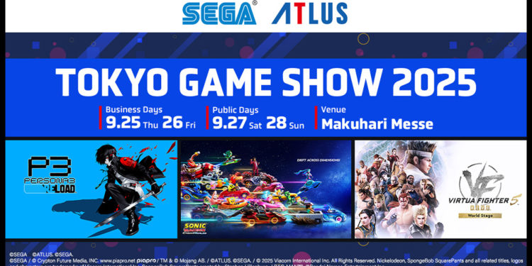 Lineup utama SEGA dan Atlus untuk Tokyo Game Show 2025 sudah diumumkan dengan beberapa slot game rahasia