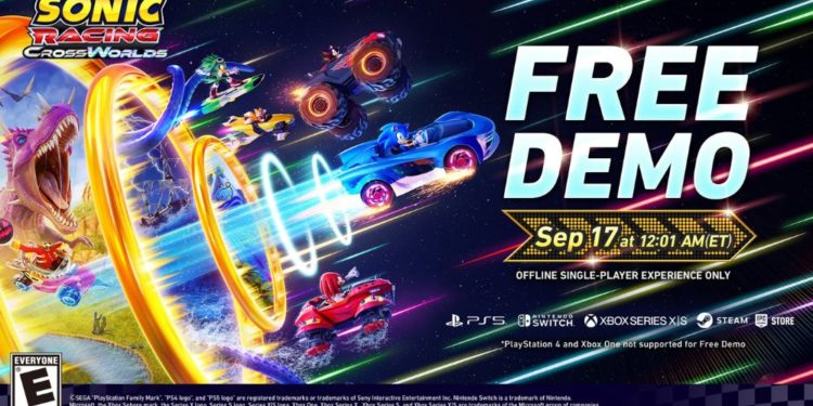 Sonic Racing: CrossWorlds Siapkan Demo Single-Player Minggu Depan
