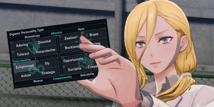 Penjelasan lengkap mengenai sistem Personality di Digimon Story Time Stranger dan apa saja yang harus kamu perhatikan untuk menguasainya