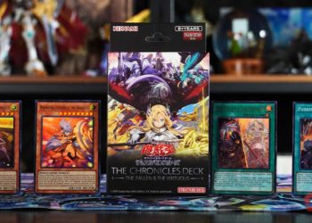 Unboxing terbaru kami untuk set luar biasa dari Yu-Gi-Oh! The Chronicles Deck: The Fallen & The Virtuous