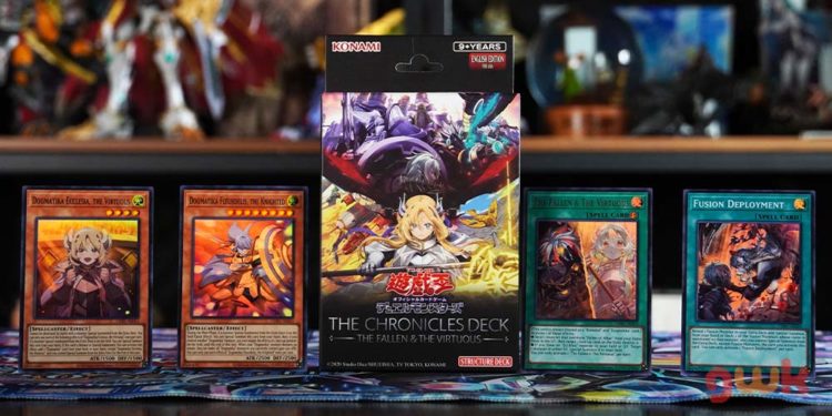 Unboxing terbaru kami untuk set luar biasa dari Yu-Gi-Oh! The Chronicles Deck: The Fallen & The Virtuous